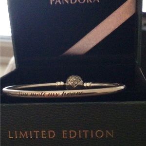 Pandora limited edition heart bracelet